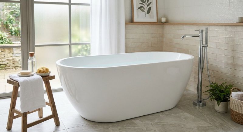 Freestanding Tub Installation in Danbury, CT