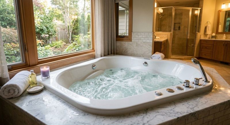 Large Bathtub Installation in Framingham, MA
