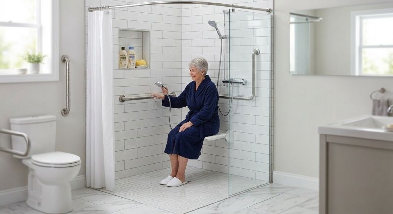 Senior Shower Installation in Palm Coast, FL