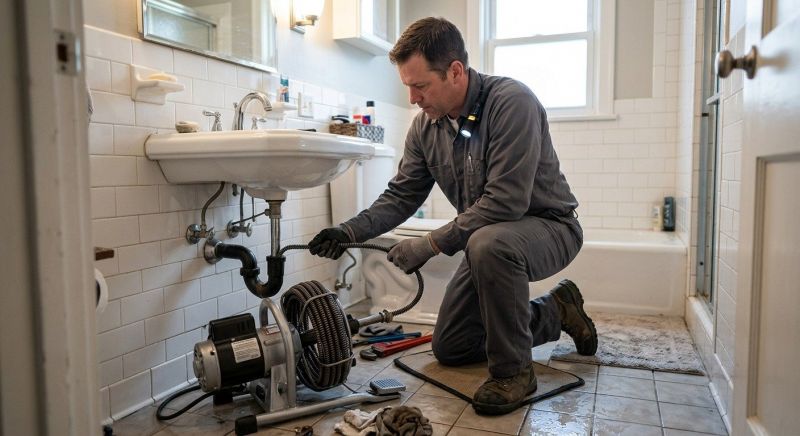 Shower Drain Clearing in Columbus, OH
